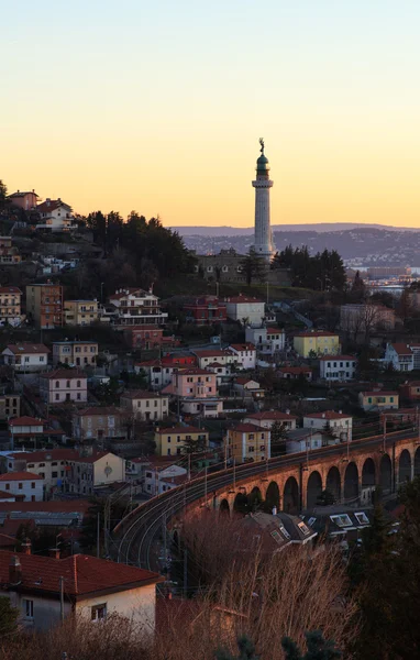 Trieste-bugten - Stock-foto