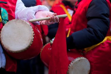 Çin yeni yılı geçit Milano
