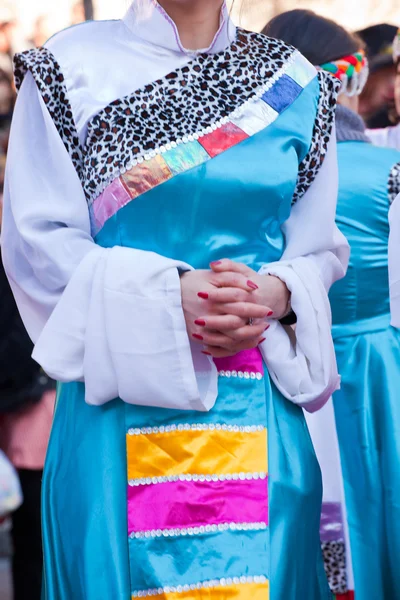 Desfile de Año Nuevo Chino en Milán — Foto de Stock