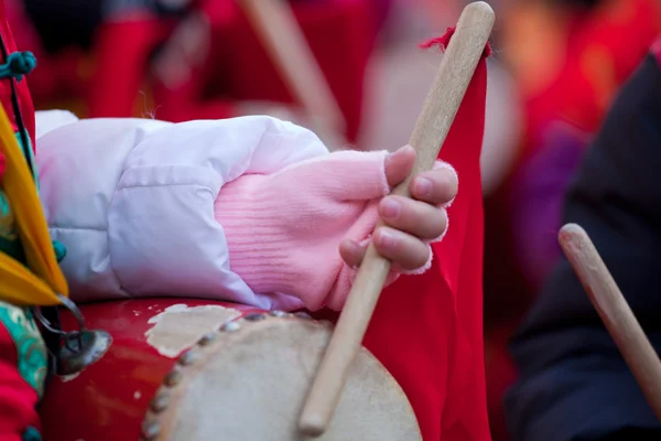 Čínský Nový rok parade v Miláně — Stock fotografie