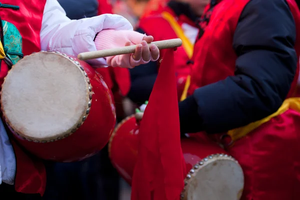 Chinese New Year parade in Milan — Stock Photo, Image