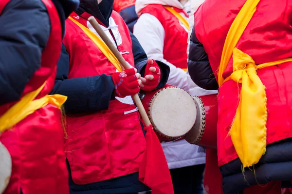 Čínský Nový rok parade v Miláně — Stock fotografie