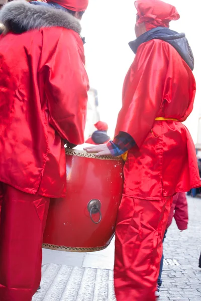 Chinese New Year parade in Milan — Stock Photo, Image