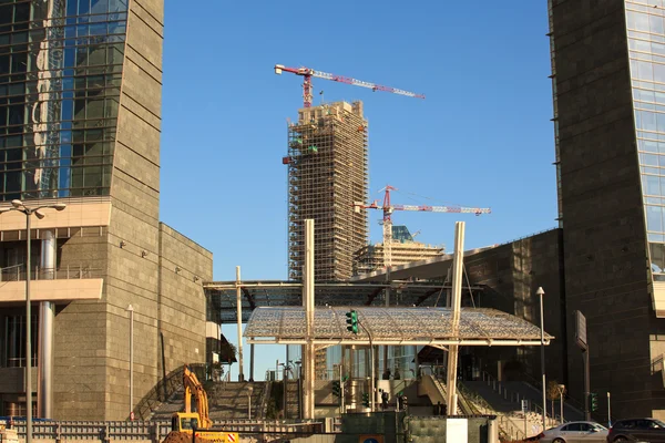 Gebouw in aanbouw — Stockfoto