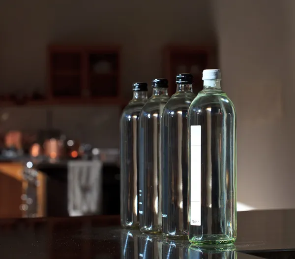 Vattenflaskor — Stockfoto