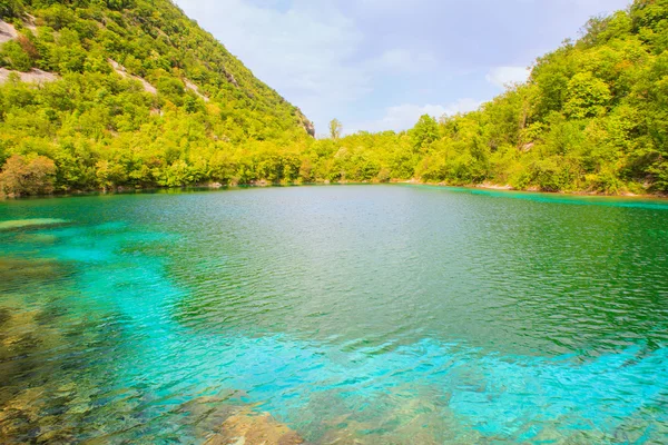 Cornino lake — Stock Photo, Image