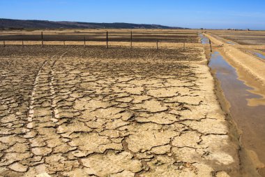 secovlje tuz buharlaşma havuz manzarası