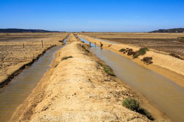 secovlje tuz buharlaşma havuz manzarası