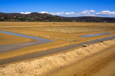 secovlje tuz buharlaşma havuz manzarası