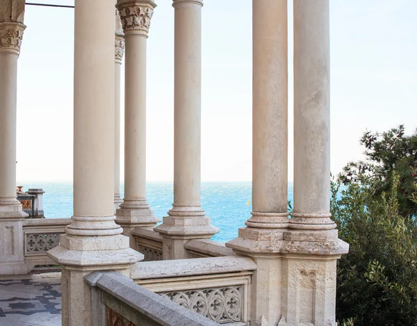 Miramare castle i trieste — Stockfoto