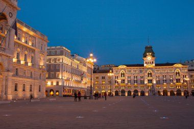 İtalya Meydanı, Trieste.