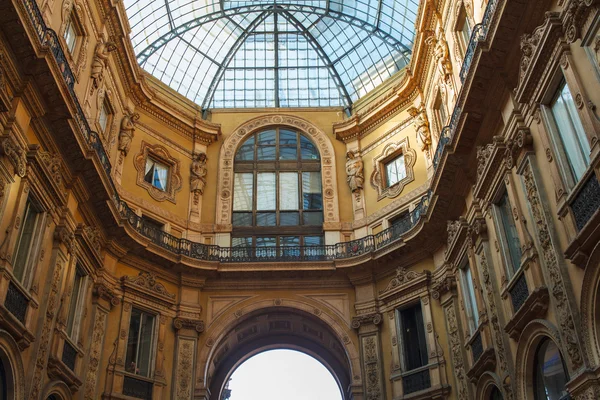 Galleria Vittorio Emanuele II, Milán — Foto de Stock