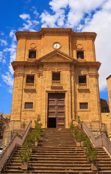 San cataldo kerk, enna — Stockfoto