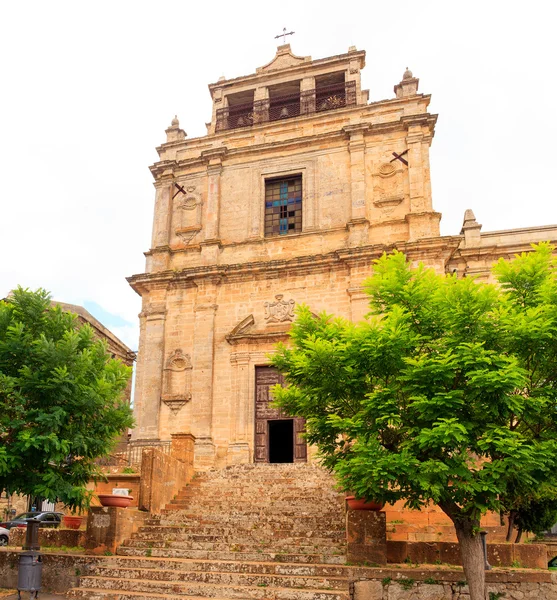 Santa chiara Kilisesi, enna — Stok fotoğraf