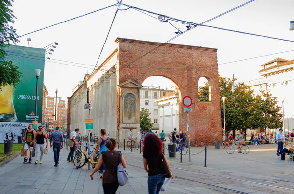 Columnas de San lorenzo, Milán —  Fotos de Stock