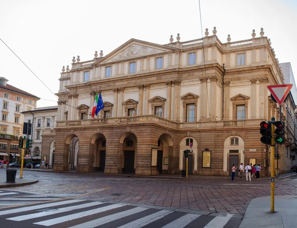 Teatro alla scala in Milaan — Stockfoto