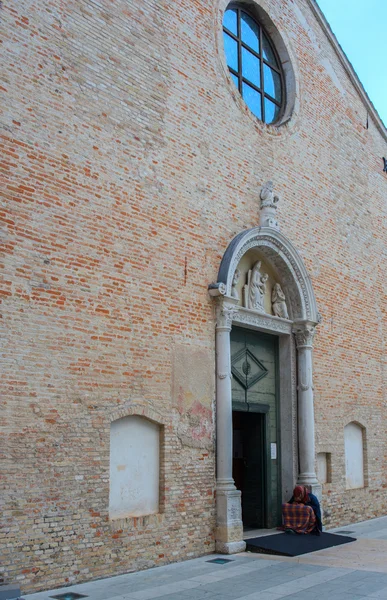 Kościół santa maria degli angeli, pordenone — Zdjęcie stockowe