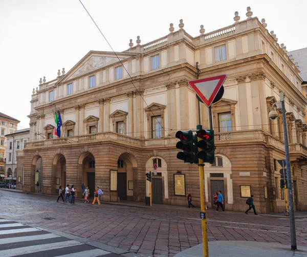 Teatro alla scala in Milaan — Stockfoto