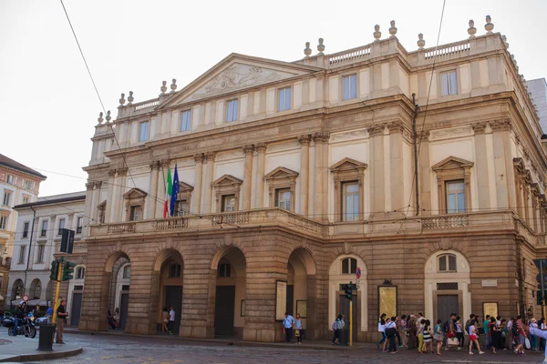 Teatro alla scala in Milaan — Stockfoto