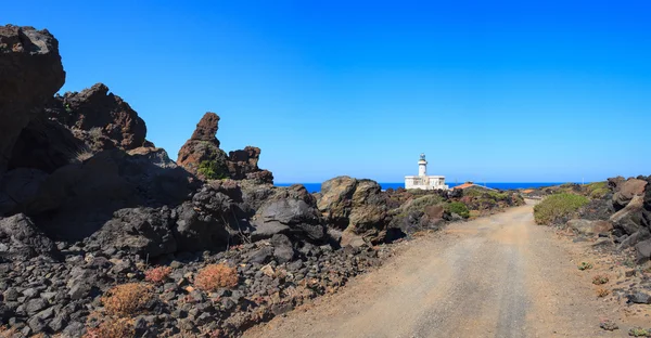 Farol em Pantelleria — Fotografia de Stock