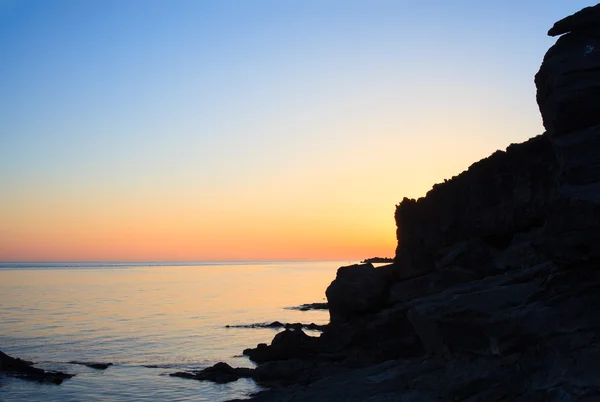 Pantelleria at sunset — Stock Photo, Image