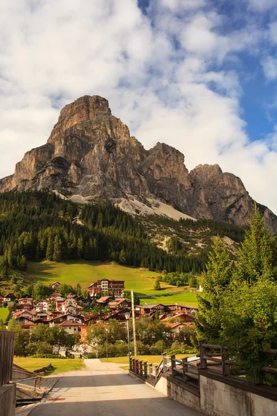Massiccio Sassongher, Dolomites — Stok fotoğraf