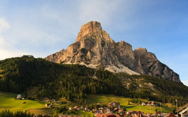 Massiccio Sassongher, Dolomites — Stok Foto