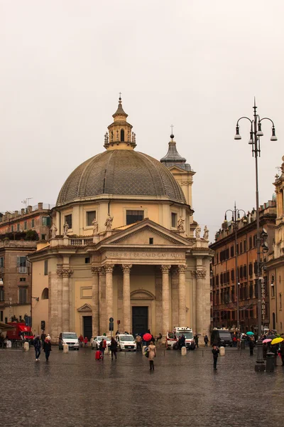 Church of Santa Maria dei Miracoli, Rome — Stock Photo, Image