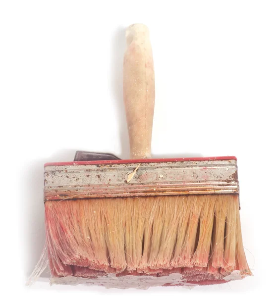 Dirty paintbrush — Stock Photo, Image
