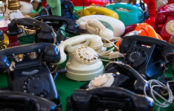 Antika telefonlar — Stok fotoğraf