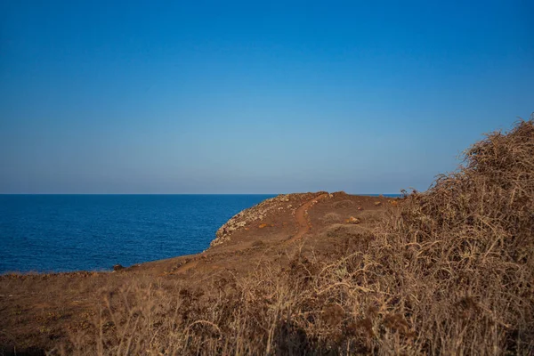 Linosa海の景色 シチリア島 イタリア — ストック写真