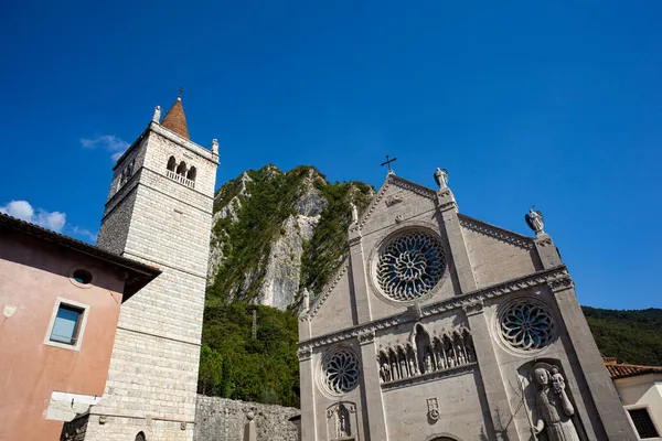 Vue Cathédrale Xive Siècle Duomo Gemona Del Friuli Frioul Vénétie — Photo