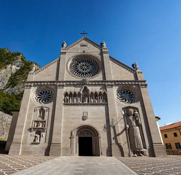Vista Catedral Século Xiv Duomo Gemona Del Friuli Friuli Venezia — Fotografia de Stock