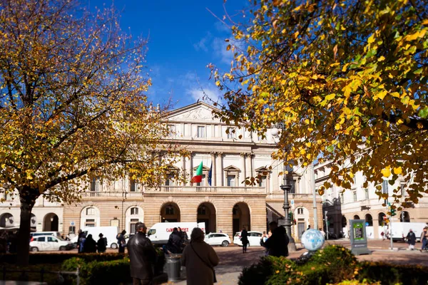Milano Novembre Teatro Alla Scala Novembre 2021 — Foto Stock