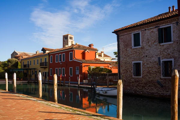 View Canal Torcello Island Venice Italy — Stock Photo, Image