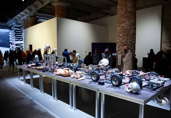 Venice Italy April Installation Titled Toy Prototype Geumhyung Jeong 59Th — Stock Photo, Image