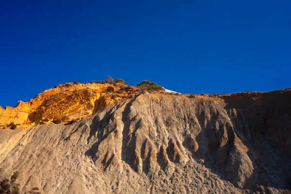 Blick Auf Die Typischen Felsen Realmonte Agrigent — Stockfoto