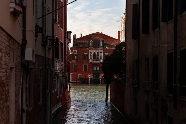 View Historic Building Venice Italy — Stockfoto