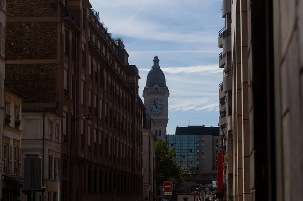 View Gare Lyon Clock Tower Paris France — ストック写真