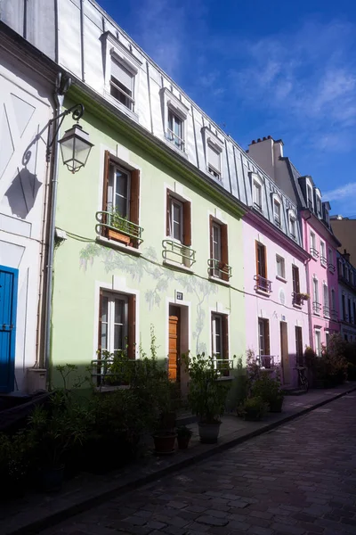 View Rue Cremieux 12Th Arrondissement One Prettiest Residential Streets Paris — Fotografia de Stock