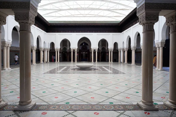 Paris France July Interior Grand Mosque Paris Full Beautiful Mosaics — Stock Photo, Image