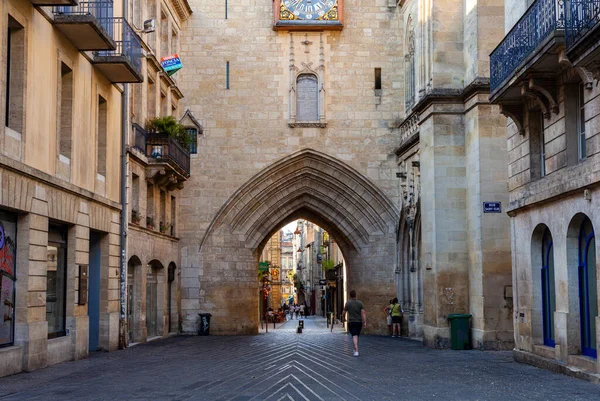 Bordeaux France July View Portal Grosse Cloche Second Remaining Gate — Stock Photo, Image