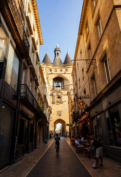 Bordeaux France July Famous Bell Tower Called Grosse Cloche Second — Foto de Stock