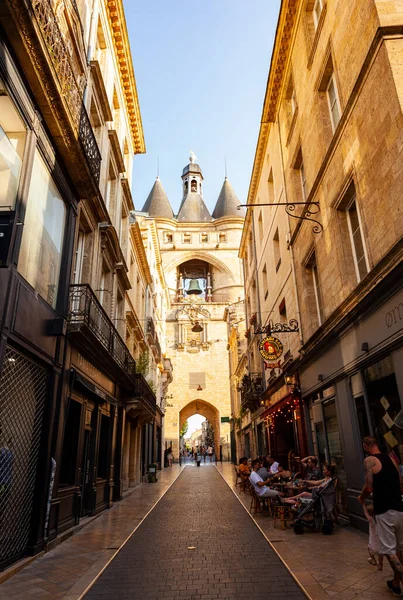 Bordeaux France July Famous Bell Tower Called Grosse Cloche Second — Stock Photo, Image