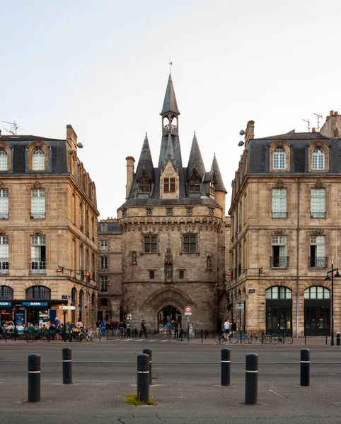 View of the famous and scenic Porte Cailhau in Bordeaux, Grironde, Aquitaine. France
