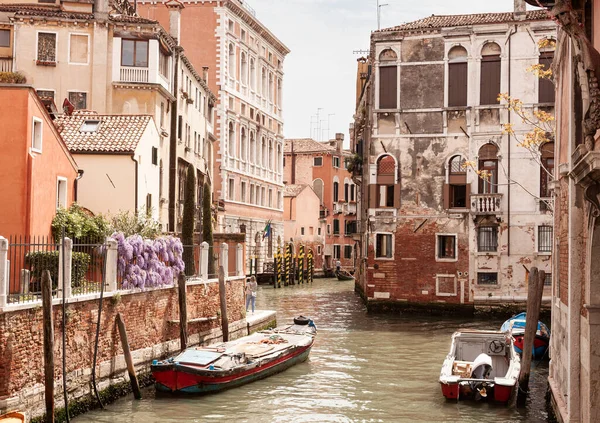 Vista Arquitectura Típica Venecia Italia —  Fotos de Stock