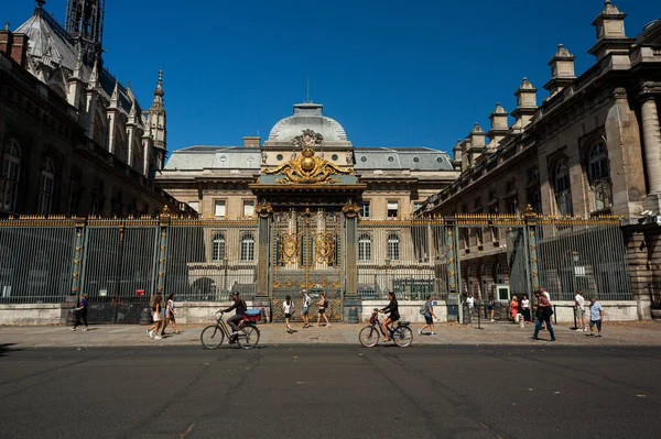 Parigi Francia Luglio Veduta Del Palazzo Giustizia Palazzo Edificio Storico — Foto Stock