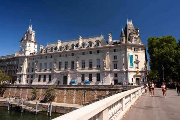 Paris França Julho 2022 Janela Loja Acessórios Ccile Descombes Típica — Fotografia de Stock