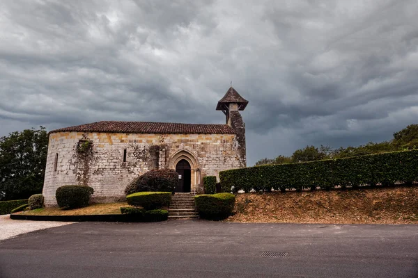 Kapel Van Caubin Langs Route Van Chemin Puy Het Kanton — Stockfoto