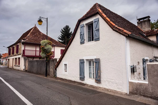 Domy Arthez Barn Doslova Arthez Stodoly Podél Cesty Chemin Puy — Stock fotografie